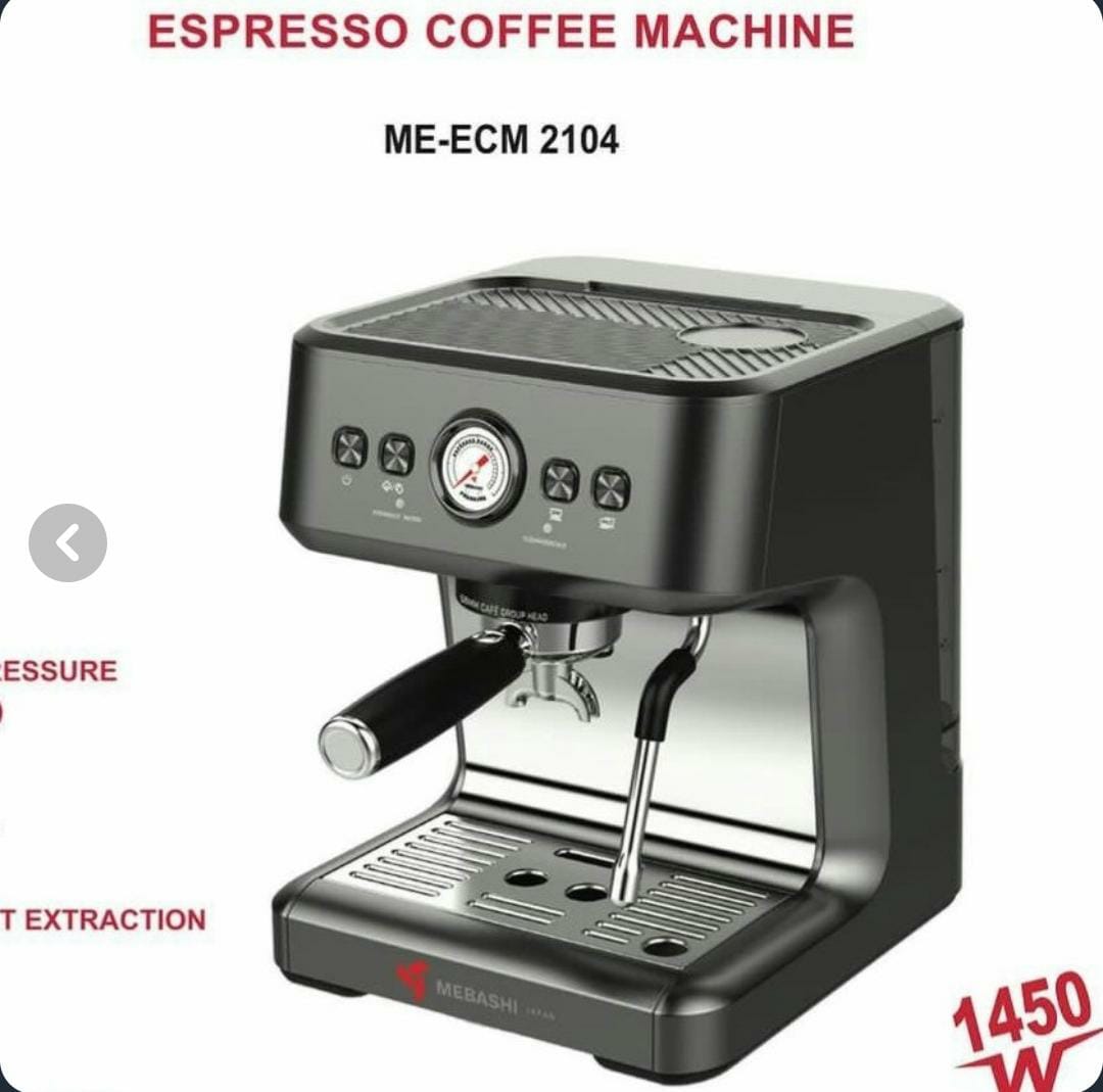 اسپرسوساز مباشی مدل ECM2104 ظرفیت ۱.۵ لیتر